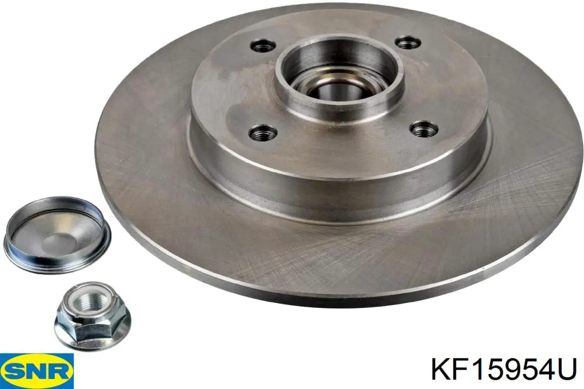 Do koszyka KF15954U SNR Tarcza hamulcowa tylna