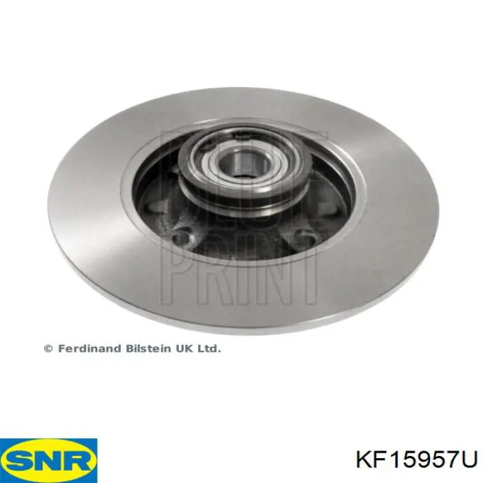 Tarcza hamulcowa tylna SNR KF15957U cena, od 49,17 USD