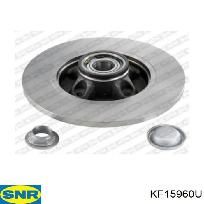 Tarcza hamulcowa tylna SNR KF15960U cena, od 57,24 USD