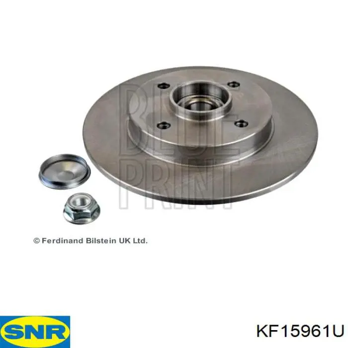 KF15961U SNR Tarcza hamulcowa tylna
