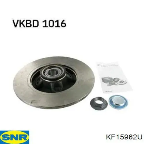 Tarcza hamulcowa tylna SNR KF15962U cena, od 57,24 USD