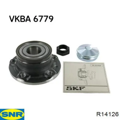 Piasta tylna SNR R14126 cena, od 56,37 USD