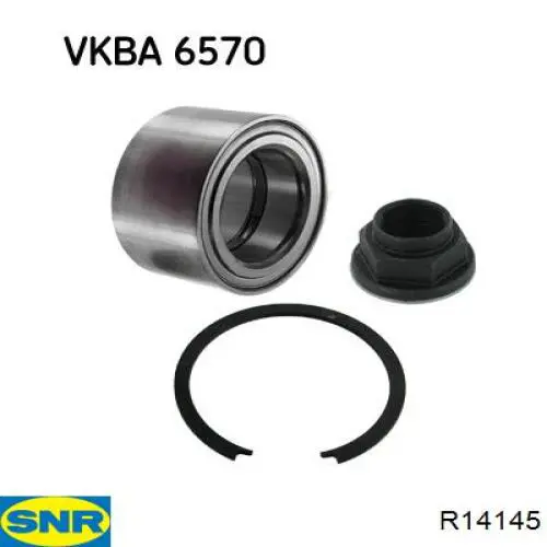 Do koszyka R14145 SNR Łożysko piasty przedniej