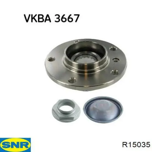 Do koszyka R15035 SNR Piasta przednia