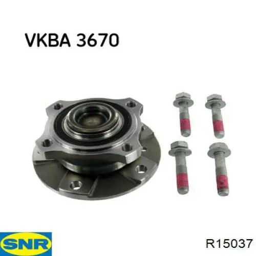 Do koszyka R15037 SNR Piasta przednia