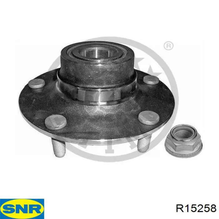 Do koszyka R15258 SNR Piasta tylna