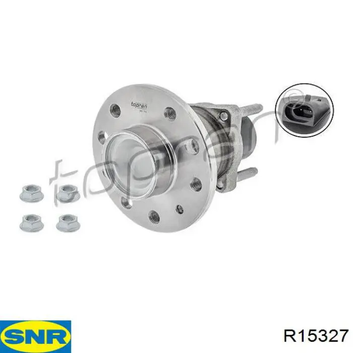 Do koszyka R15327 SNR Piasta tylna