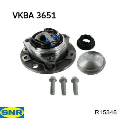 Piasta przednia SNR R15348 cena, od 76,94 USD