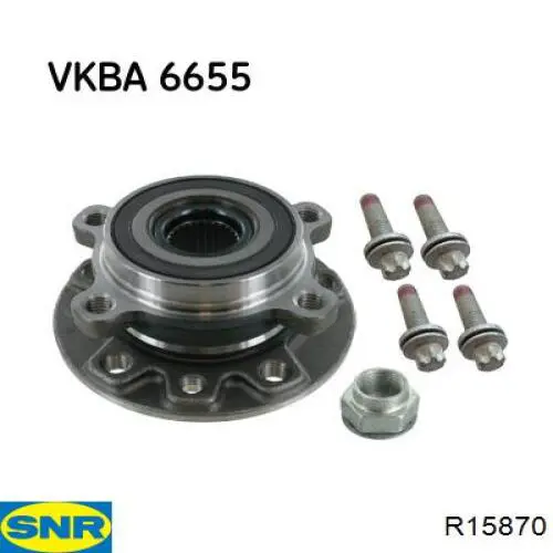 R15870 SNR Piasta przednia