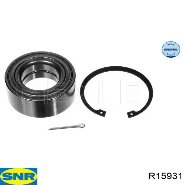 Łożysko piasty przedniej SNR R15931 cena, od 29,80 USD