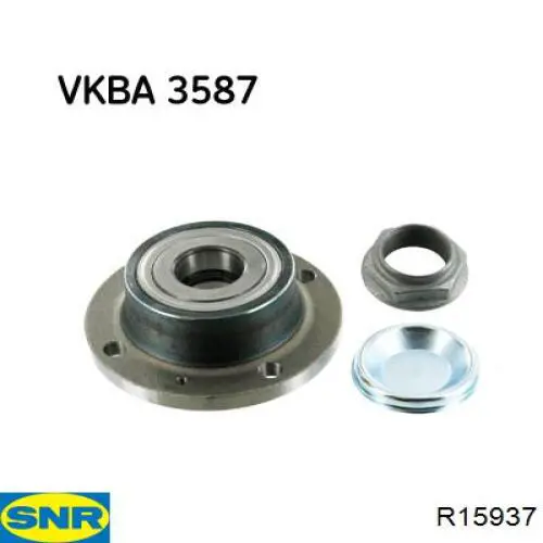 Do koszyka R15937 SNR Piasta tylna