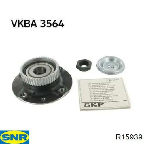 Do koszyka R15939 SNR Piasta tylna
