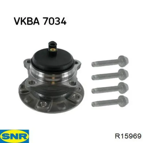 Piasta tylna SNR R15969 cena, od 101,75 USD