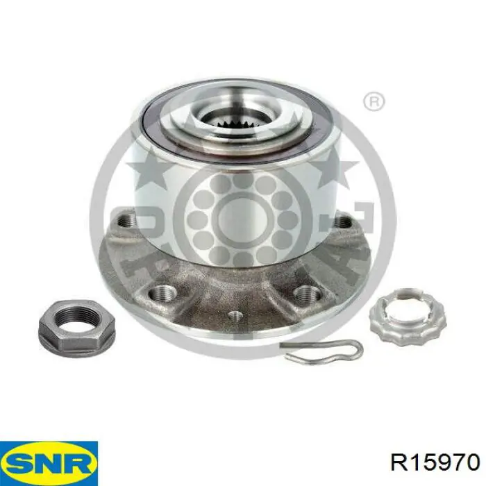 R15970 SNR Piasta tylna