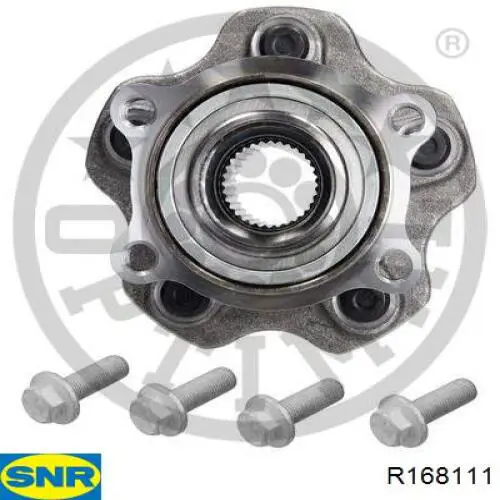 Piasta tylna SNR R168111 cena, od 98,03 USD