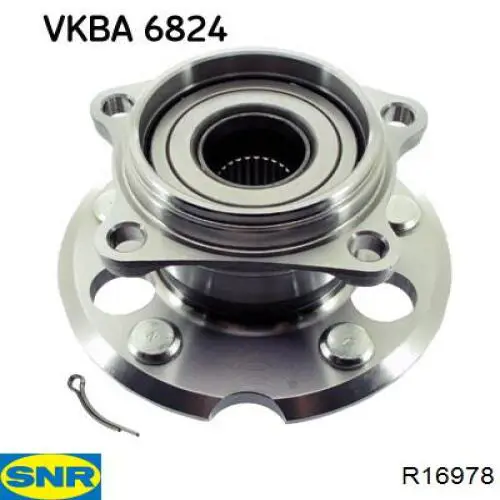 Piasta tylna SNR R16978 cena, od 80,14 USD