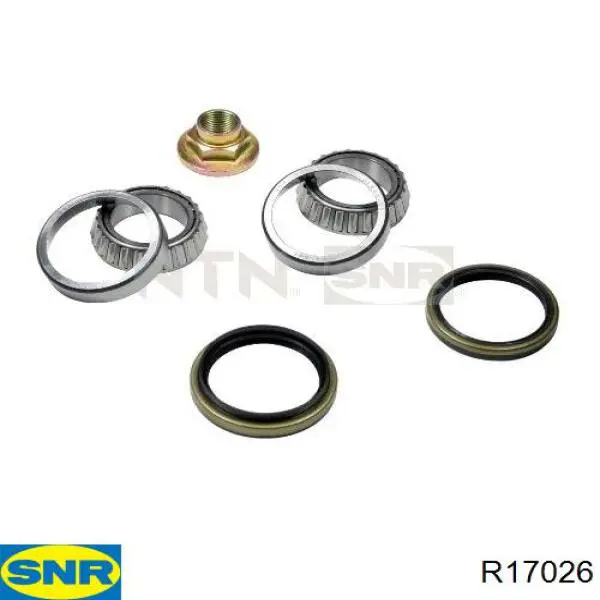 Łożysko piasty przedniej SNR R17026 cena, od 25,45 USD