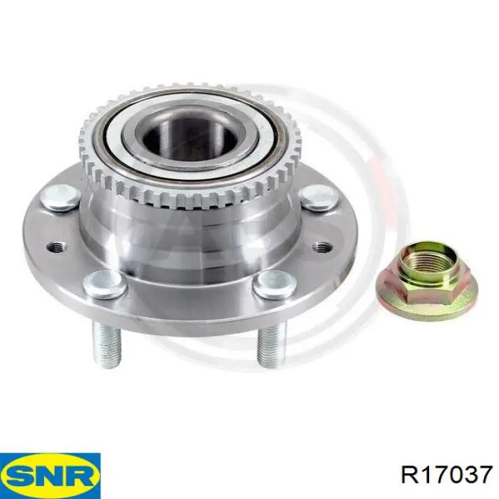 R17037 SNR Piasta tylna