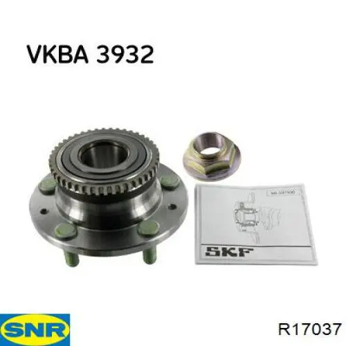 Piasta tylna SNR R17037 cena, od 50,75 USD