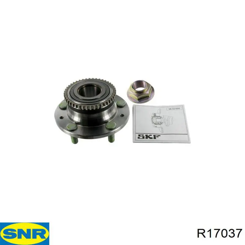 Do koszyka R17037 SNR Piasta tylna