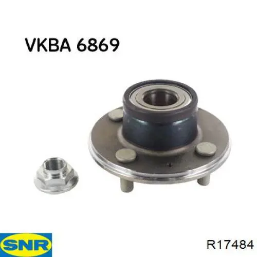 Do koszyka R17484 SNR Piasta tylna