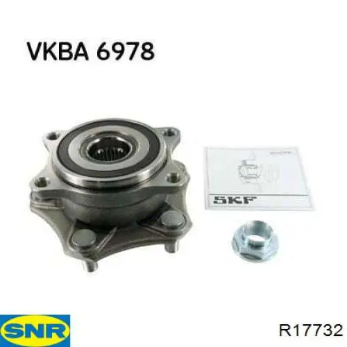 Piasta przednia SNR R17732 cena, od 74,40 USD