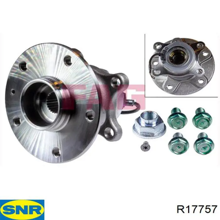 Piasta tyłna prawa SNR R17757 cena, od 130,68 USD