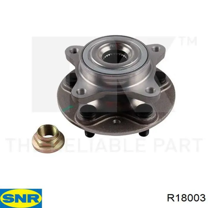 Piasta przednia SNR R18003 cena, od 85,18 USD