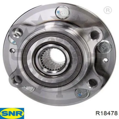 Piasta przednia SNR R18478 cena, od 74,12 USD