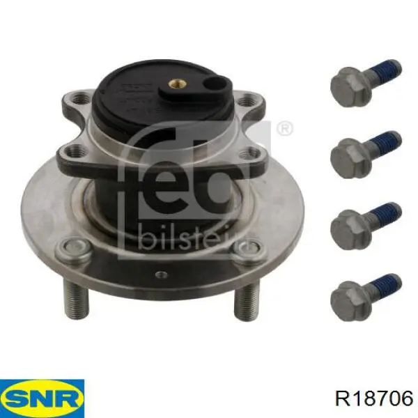 Piasta tylna SNR R18706 cena, od 68,54 USD