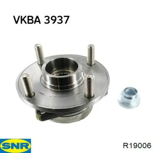 Piasta przednia SNR R19006 cena, od 71,27 USD