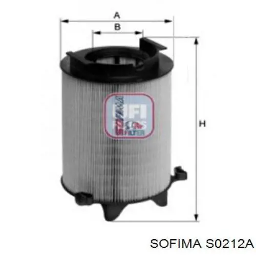 Filtr powietrza Sofima S0212A cena, od 14,12 USD