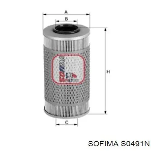Filtr paliwa Sofima S0491N cena, od 12,88 USD