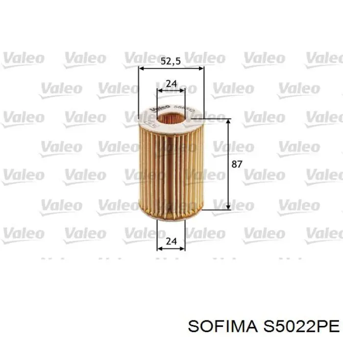 Filtr oleju Sofima S5022PE cena, od 7,64 USD