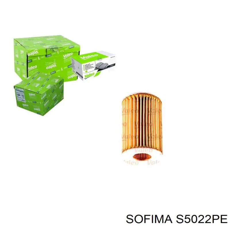 Do koszyka S5022PE Sofima Filtr oleju