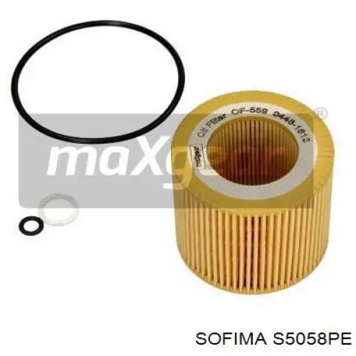 Do koszyka S5058PE Sofima Filtr oleju