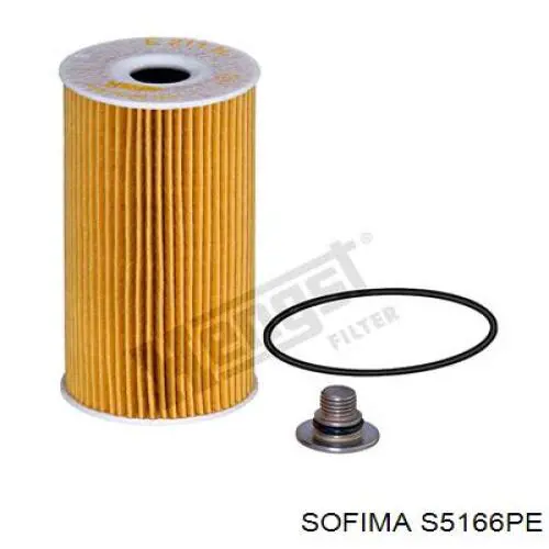 S 5166 PE Sofima filtr oleju