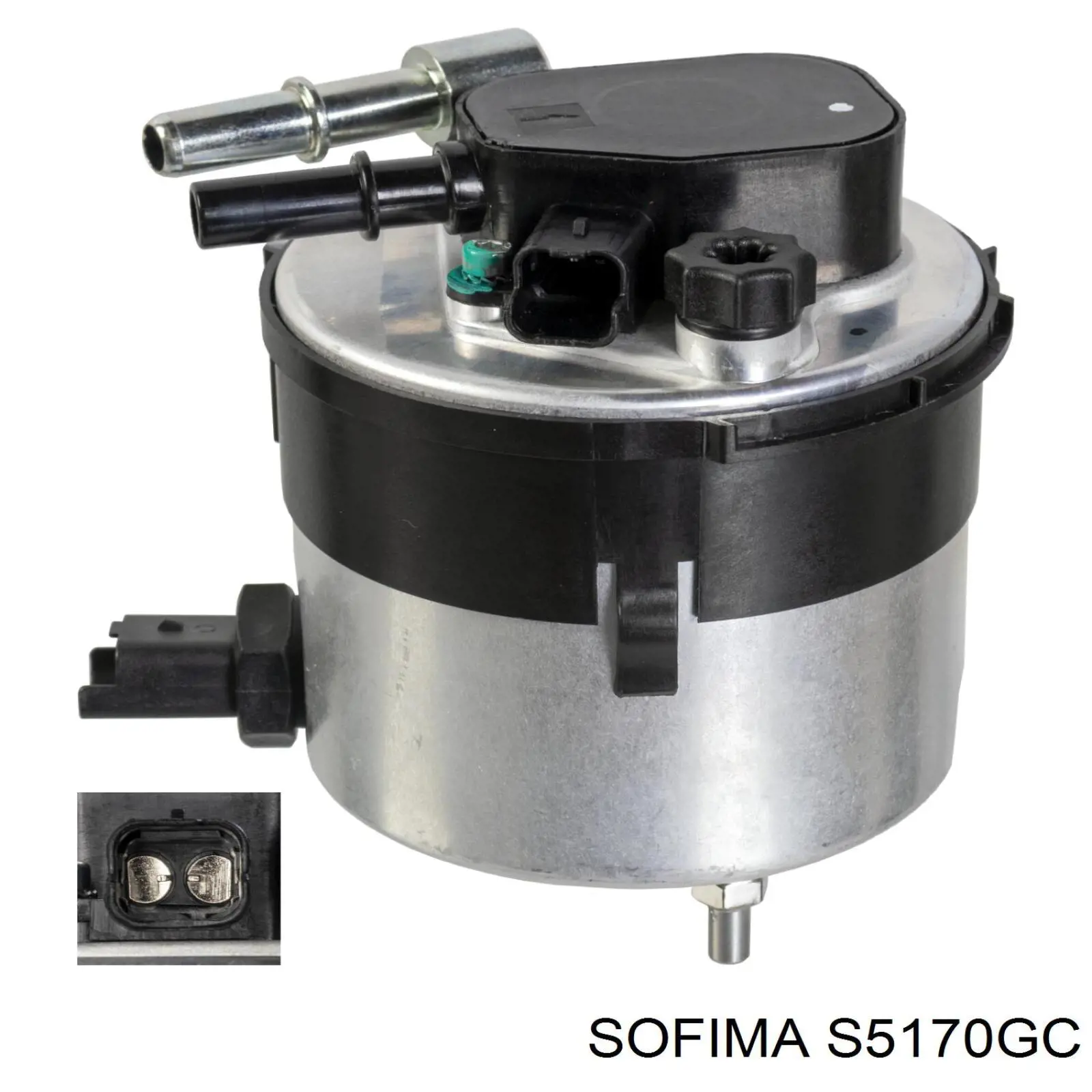 Do koszyka S5170GC Sofima Filtr paliwa