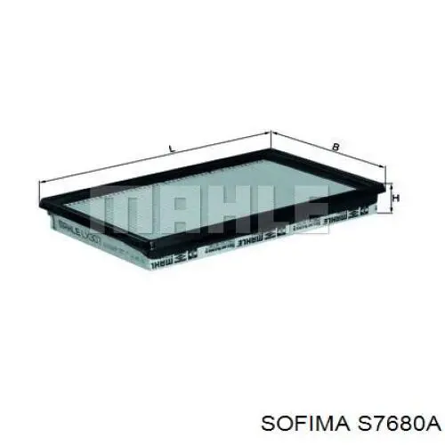 Filtr powietrza Sofima S7680A cena, od 8,12 USD
