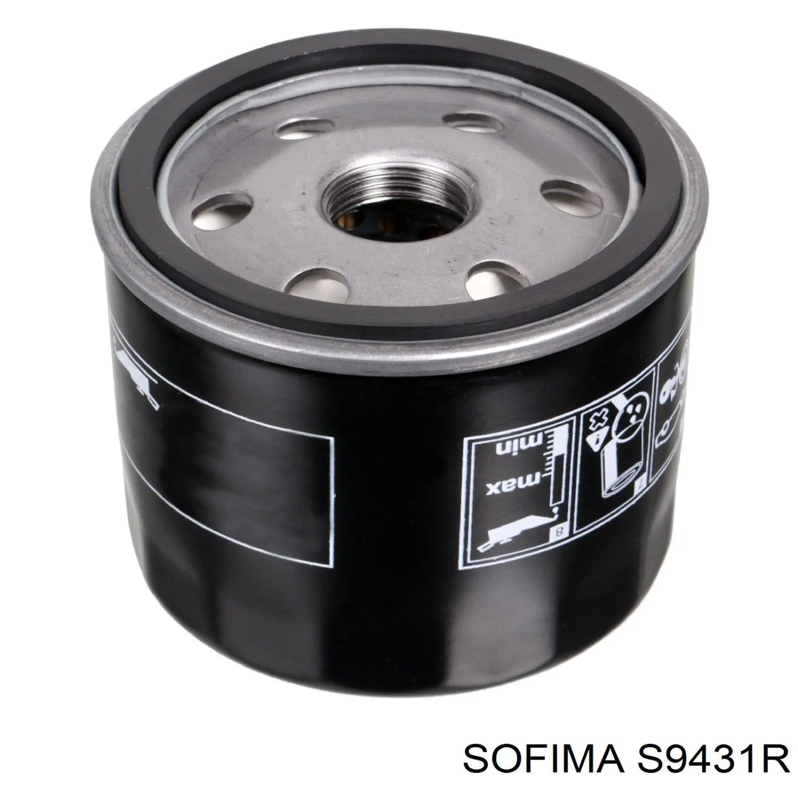 Do koszyka S9431R Sofima Filtr oleju