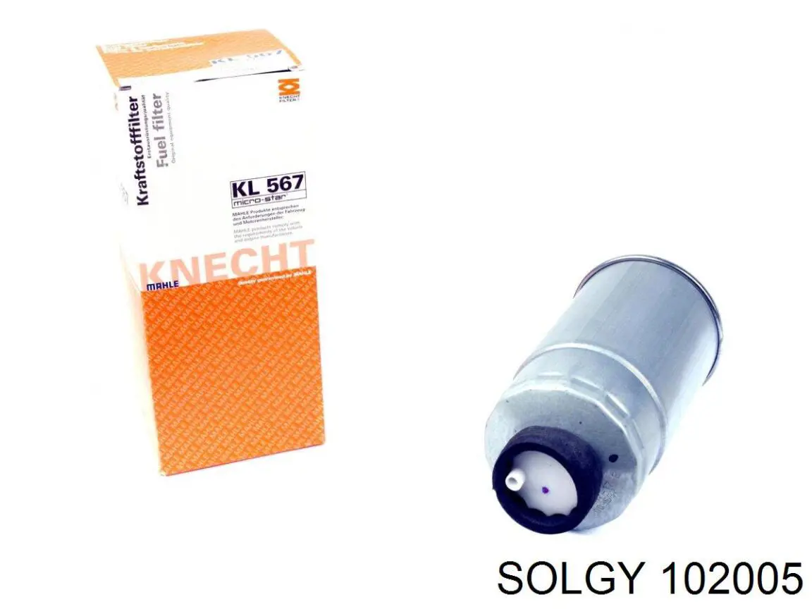 Do koszyka 102005 Solgy Filtr paliwa