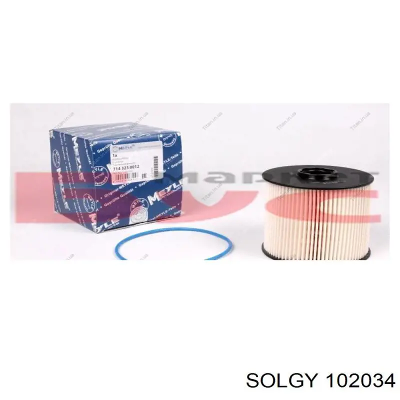 102034 Solgy filtr paliwa