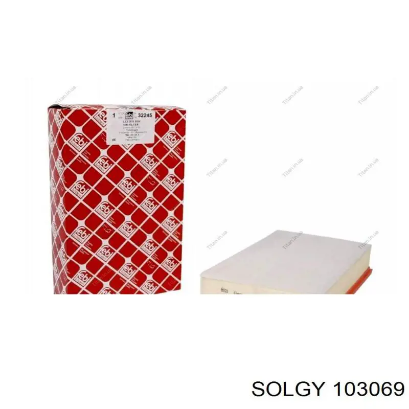 Filtr powietrza Solgy 103069 cena, od 9,13 USD