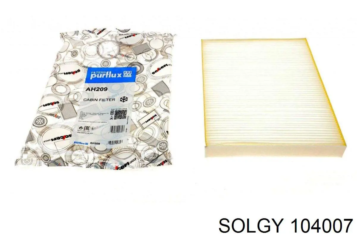 Filtr kabiny 104007 Solgy