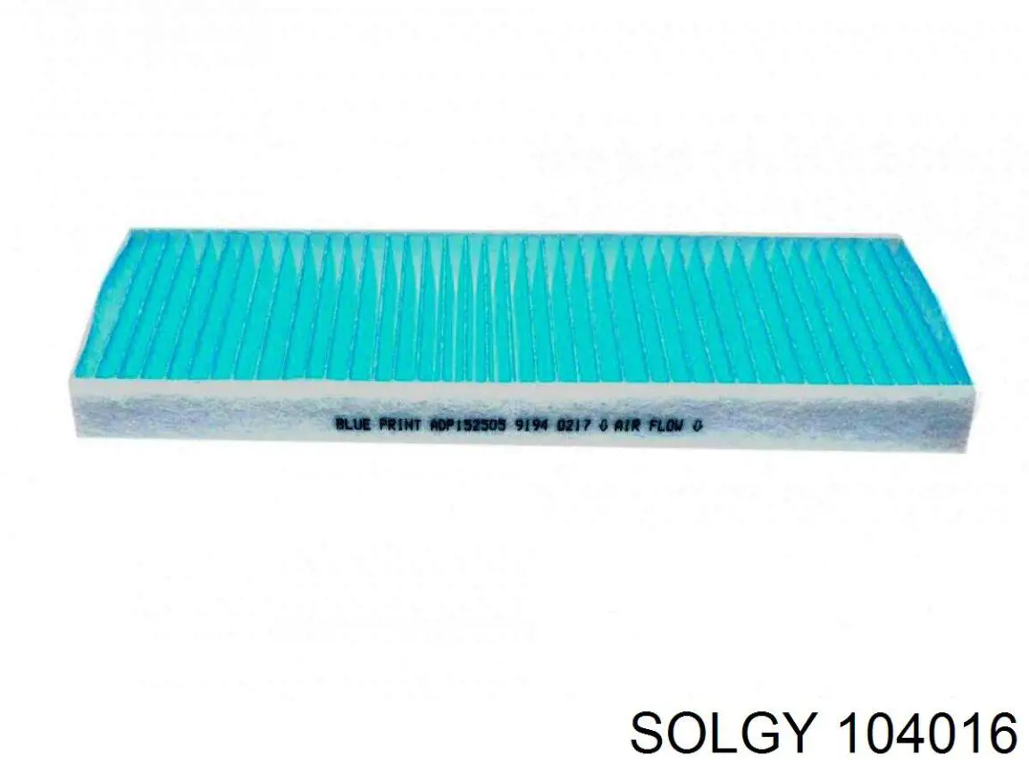 Do koszyka 104016 Solgy Filtr kabiny