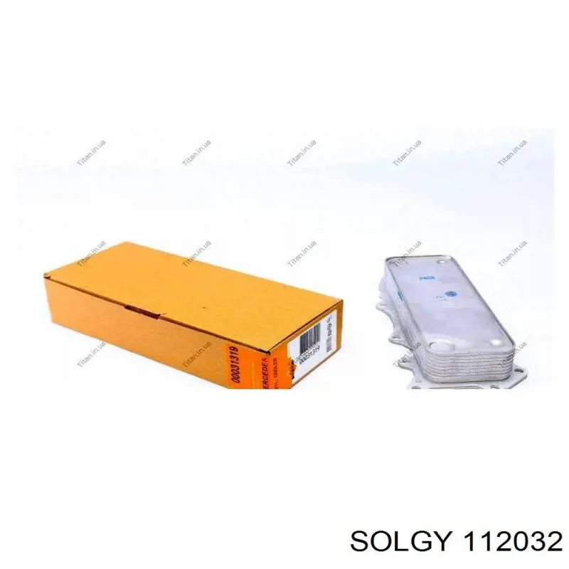 Do koszyka 112032 Solgy Chłodnica oleju, pod filtrem