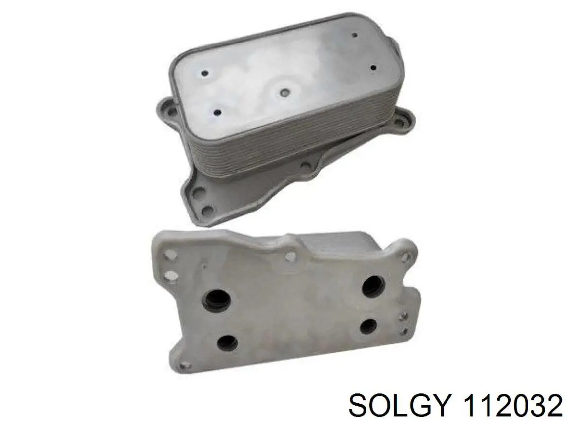 Chłodnica oleju, pod filtrem 112032 Solgy