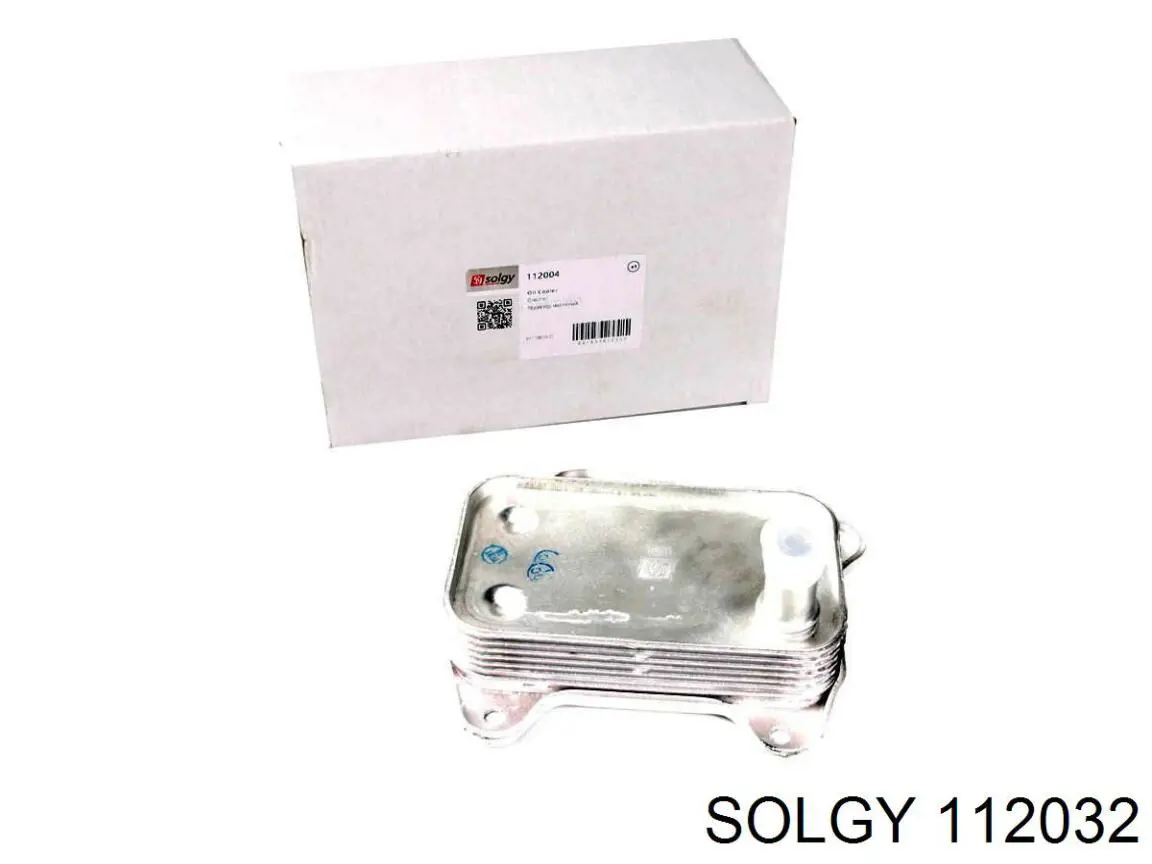 Chłodnica oleju, pod filtrem 112032 Solgy