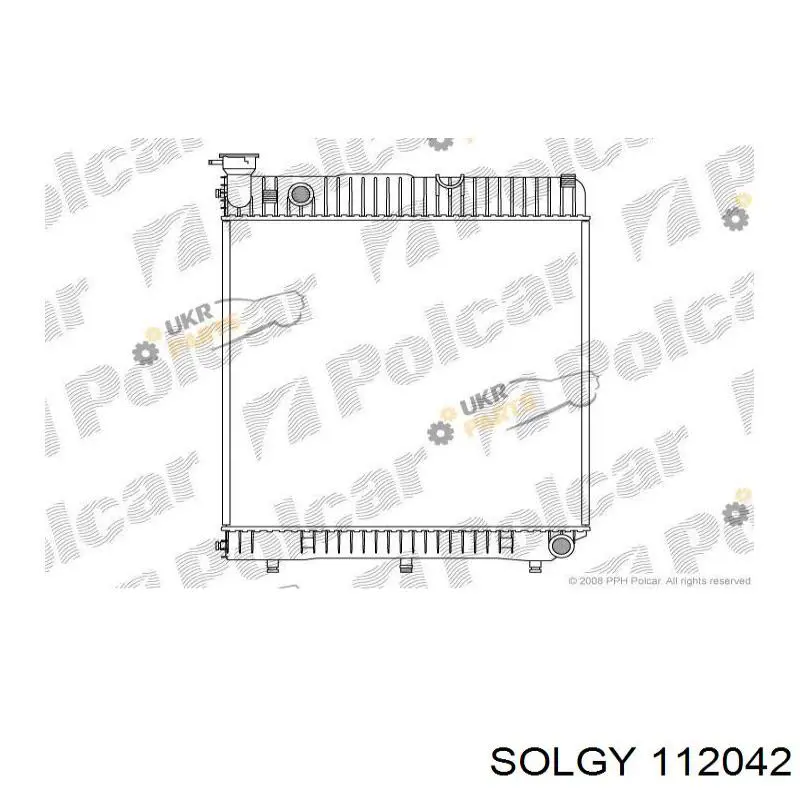 Chłodnica silnika Solgy 112042 cena, od 137,28 USD