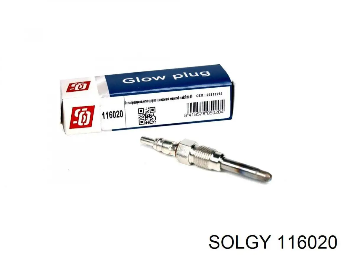 Świeca podgrzewania płynu chłodzącego 116020 Solgy